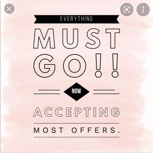 Everything Must Go!!